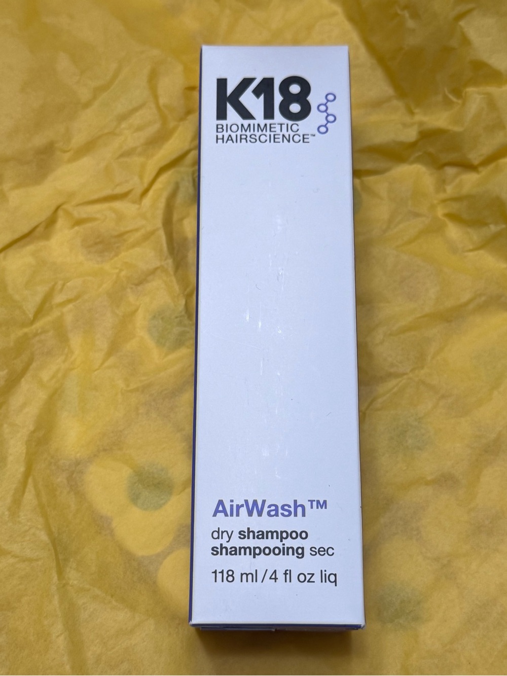 K18AirWash Dry Shampoo Spray full size New in Box - Picture 2 of 3